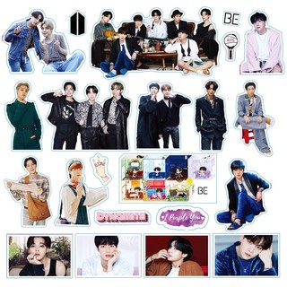 sticker BTS 100 tấm , không thấm nước