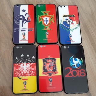 ỐP IN CỜ ĐỘI BÓNG IPHONE 6/6S, 6/6S PLUS, 7/8, 7/8 PLUS, IPHONE X