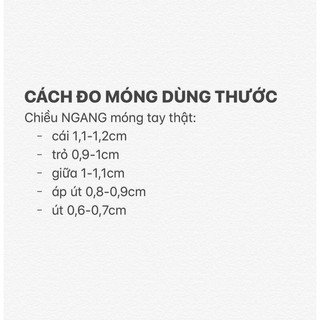 Nail box , móng up sẵn