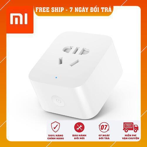 Ổ cắm thông minh Xiaomi kết nối Wifi có thể hẹn giờ điều khiển từ xa bằng phần mềm trên điện thoại