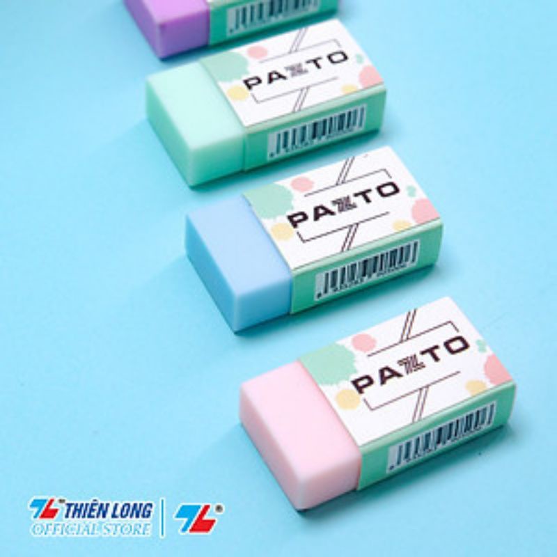 TẨY PASTEL PAZTO E010 KHÔNG MÙI - GÔM THIÊN LONG PASTEL - ERASER E010