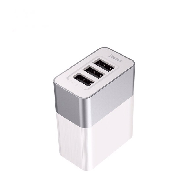 Bộ sạc đa năng 3USB Smart Fast Charger Baseus Duke