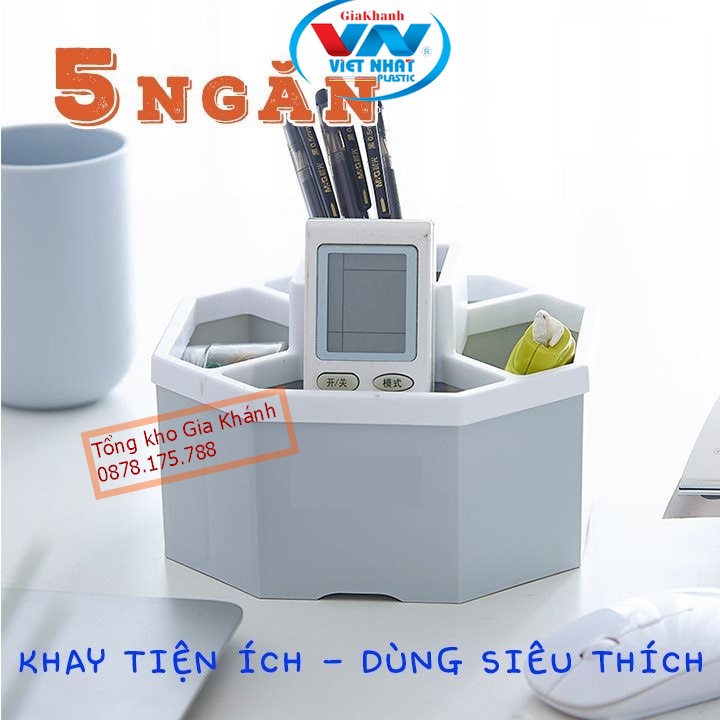 Khay Đựng Bút Để Bàn Tiện Dụng, Đựng Đồ Đa Năng Việt Nhật No1337
