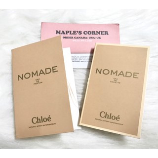 Vial nước hoa Chloe Nomade