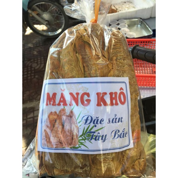 Măng khô rừng Tây Bắc phơi nắng tự nhiên - Đặc sản Điện Biên