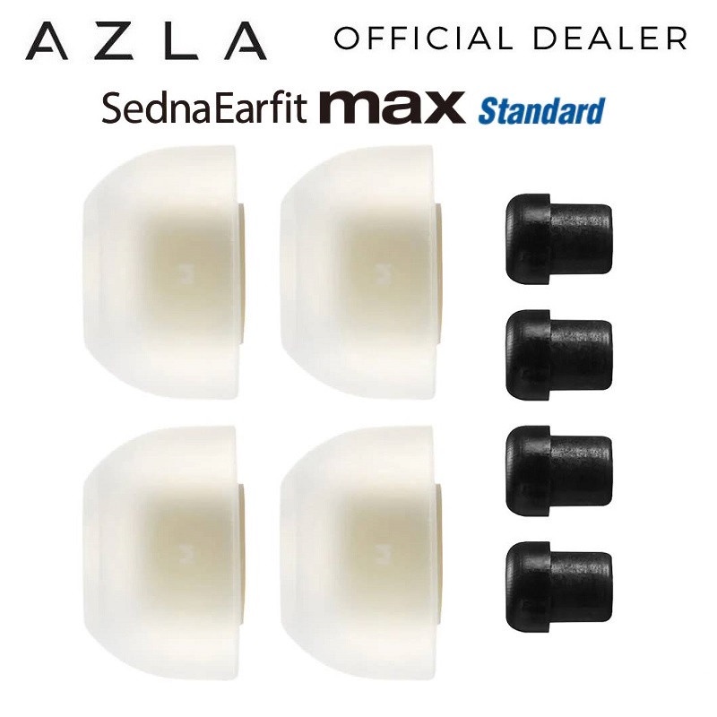 2 Cặp Nút Bọc Tai Nghe Bằng Silicone Tiêu Chuẩn AZLA SednaEarfit