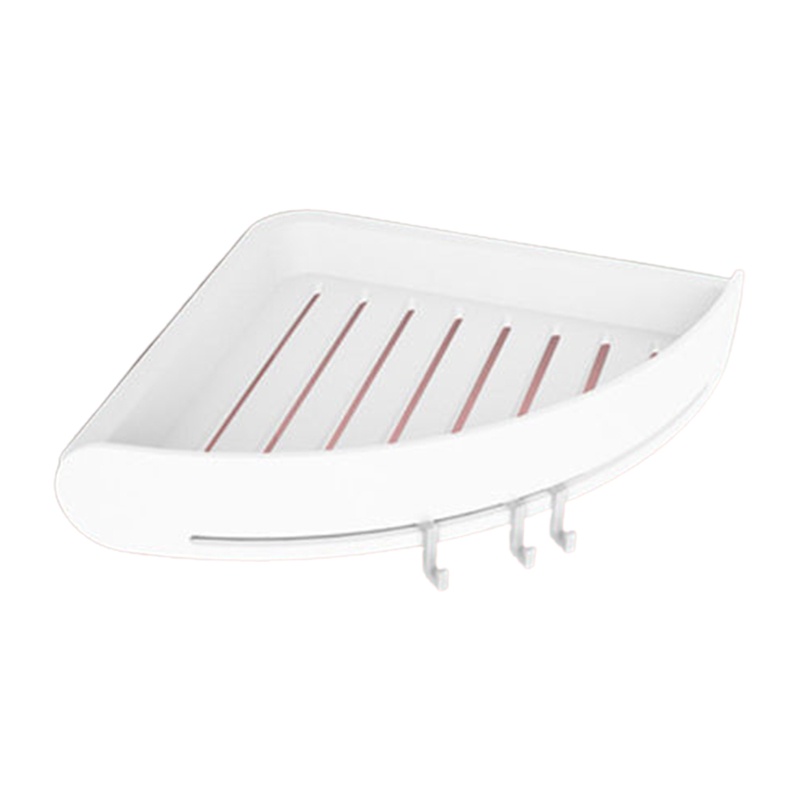 Kệ Đựng Đồ Dùng Gắn Góc Tường Siêu Dính Chống Thấm Nước Tiện Dụng Cho Nhà Tắm