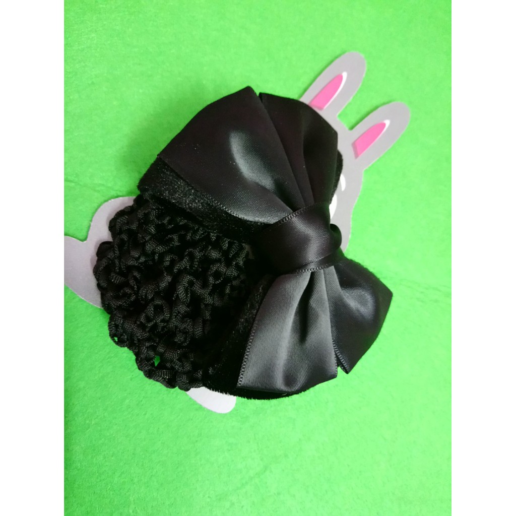 kẹp tóc nơ lớn màu đen đẹp y hình , kèm búi lưới. hàng luôn có sẵn và y hình vì hình shop tự chụp nha