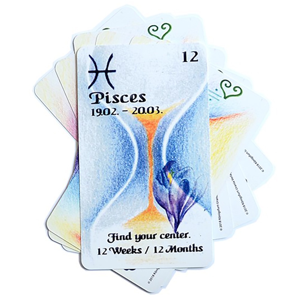 [Size Gốc] Bộ Bài Cards Of Time 33 Lá Bài 7x12 Cm Tặng Đá Thanh Tẩy S86