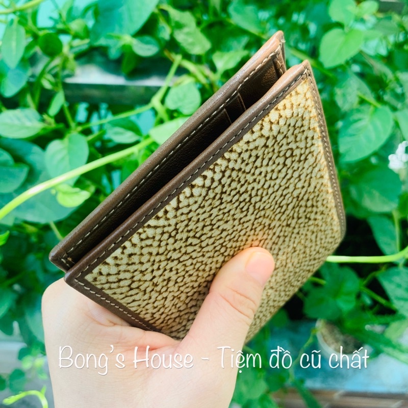 Ví nam da hươu sao Redwall  - Made in Italy - hàng 2hand Japan