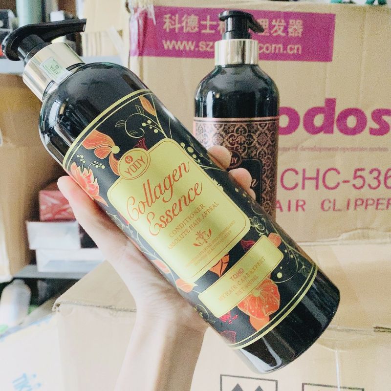 CẶP GỘI XẢ YODY COLLAGEN ESSENCE HƯƠNG NƯỚC HOA  PHỤC HỒI TÓC HƯ TỔN