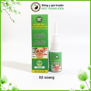 Xịt xoang đức trung kiên giảm các triệu chứng của viêm xoang