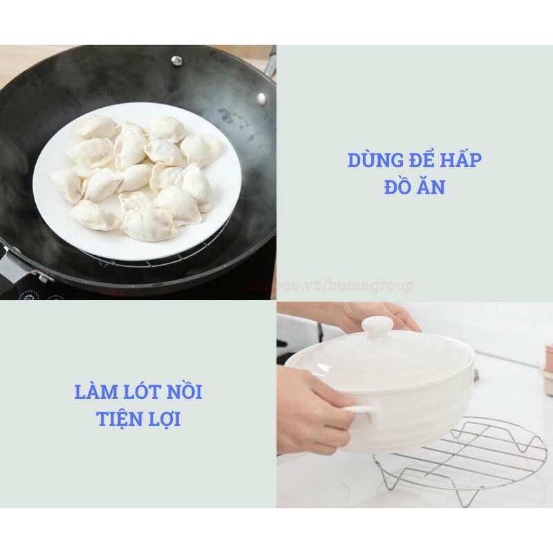 Đế kê - giá hấp inox đa năng