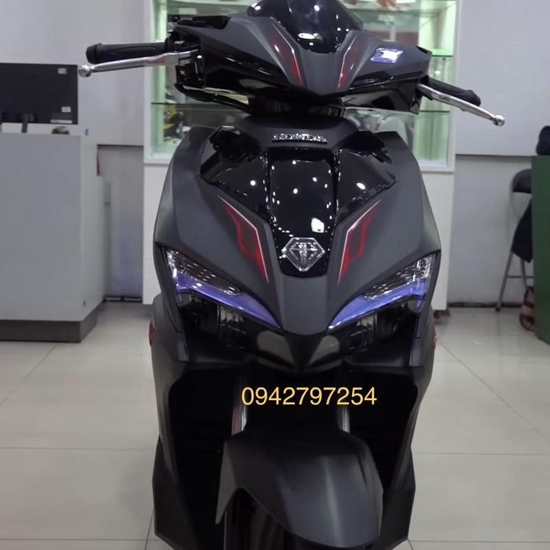 Sơn xe máy Honda Air Blade màu Đen nhám MTP215-2K Ultra Motorcycle Colors