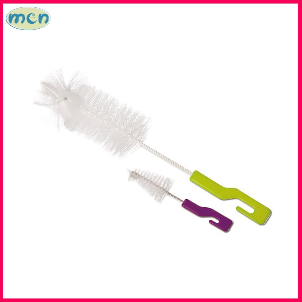 cọ bình sữa cho bé - 2 chi tiết - làm sạch toàn diện trong bình