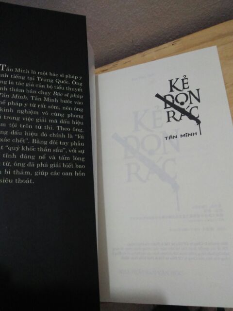 Sách - Kẻ dọn rác - Tần Minh | BigBuy360 - bigbuy360.vn