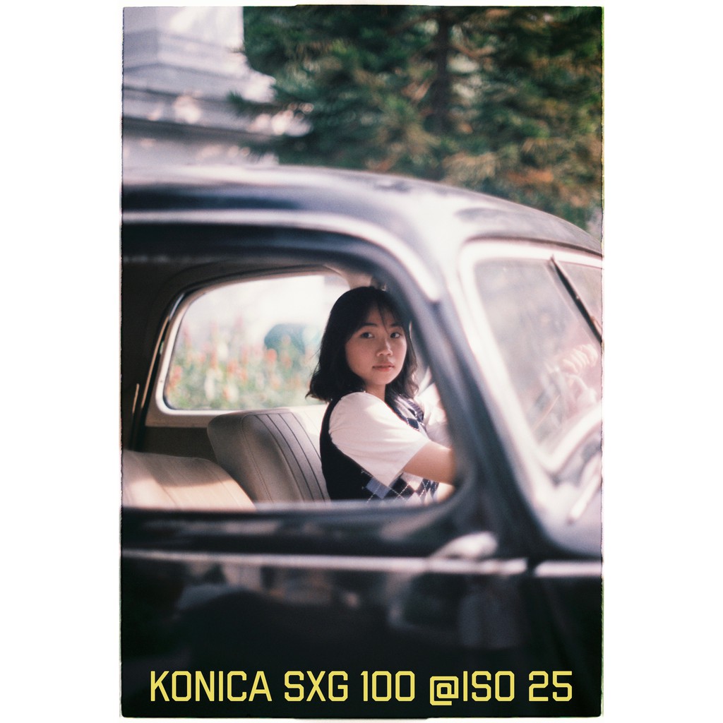 [Konica Super XG 100] - Film 135 (35mm) giá rẻ, hàng US (box giấy lẻ & mới), Có ảnh test