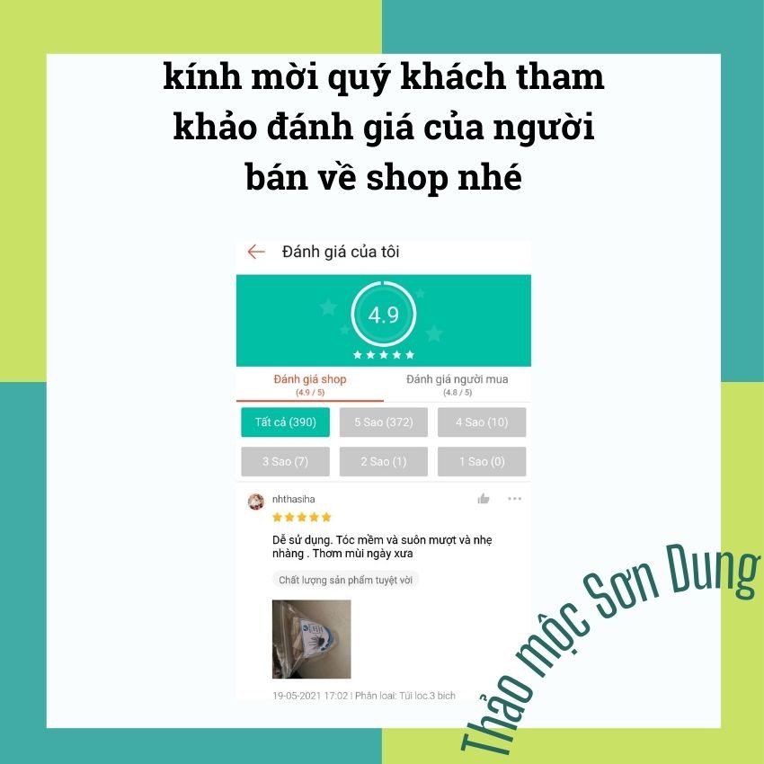 Xông mặt Thảo mộc Sơn Dung, gói dùng cho 1 lần, XM0.1 | BigBuy360 - bigbuy360.vn