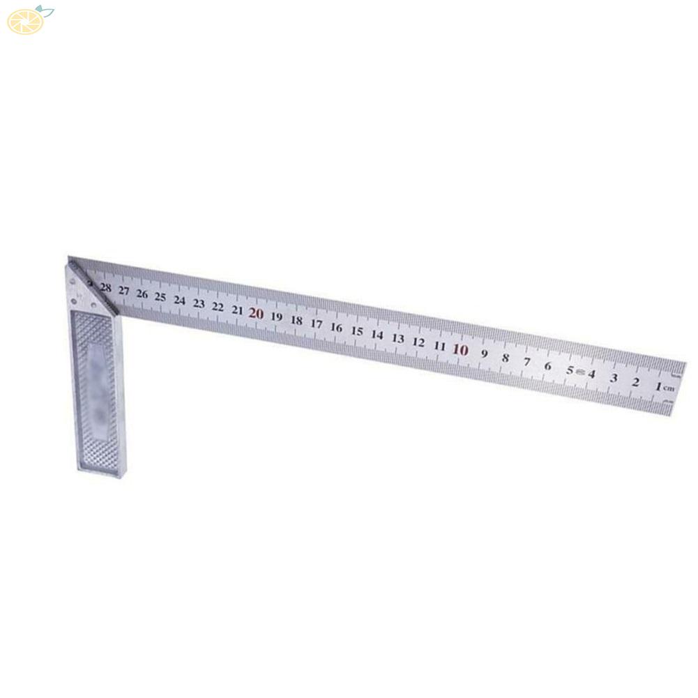 Thước Đo Góc Vuông 0-12 Inch Bằng Thép Không Gỉ