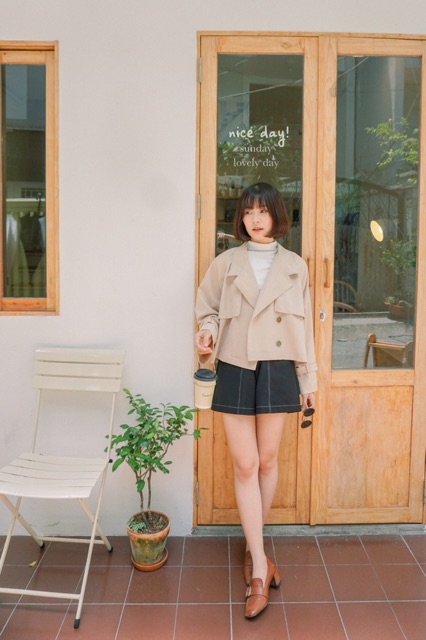 Áo manto ngắn-Aidan Jacket | BigBuy360 - bigbuy360.vn