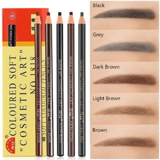 Chì xé kẻ chân mày chống trôi, chống thấm mồ hôi - eyebrow pencil