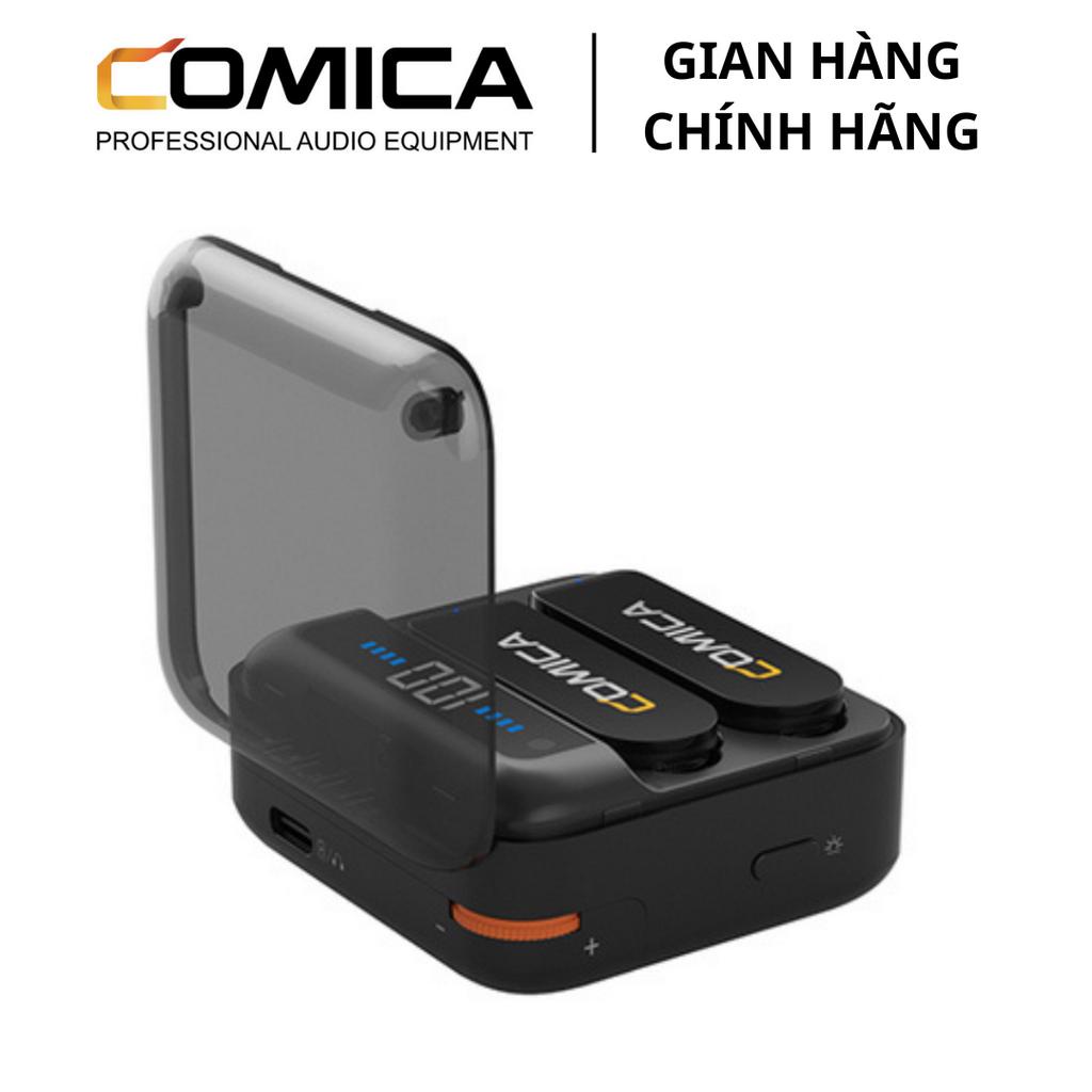 COMICA VIMO S-MI / VIMO S-UC - Mic Thu Âm Không Dây Cho Điện Thoại & Máy Tính - Hàng Chính Hãng / Bảo Hành 12 Tháng