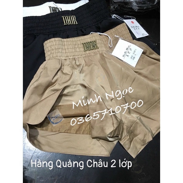 Quần Short Nữ Cạp Cao Chun-Tag Mac Cha.nel-DI.OR