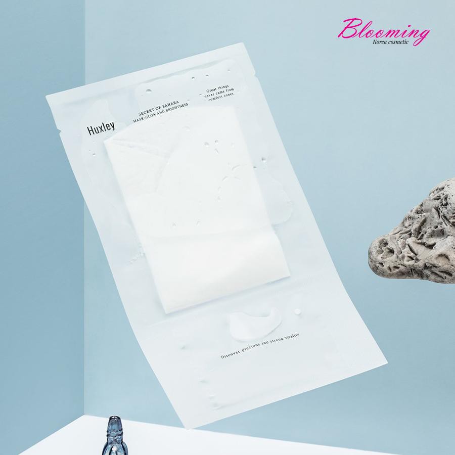 Mặt Nạ Dưỡng Trắng Sáng Da Cao Cấp Huxley Mask; Glow and Brightness 33ml