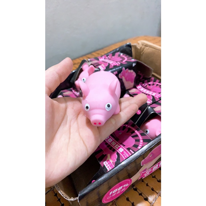 Heo Hồng mềm dẻo siêu kute-đồ chơi squishy heo hồng đáng yêu kéo dài