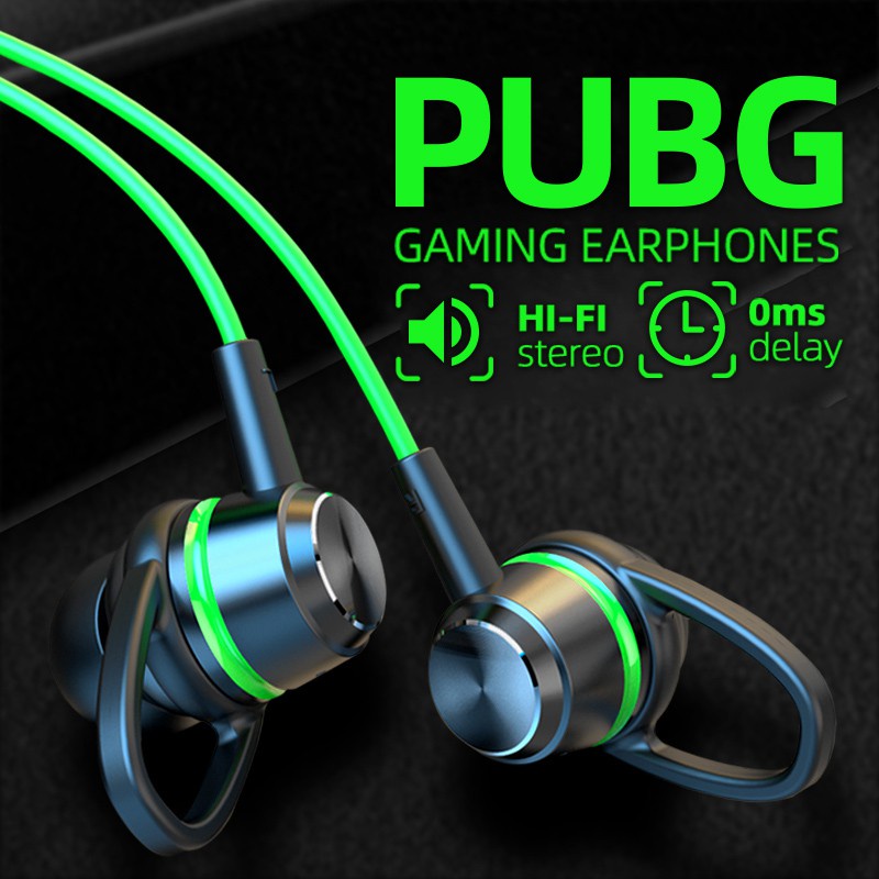 Tai Nghe Trùm Đầu Chơi Game Pubg 3d Chống Ồn Âm Thanh Stereo Sống Động Jack Cắm 3.5mm