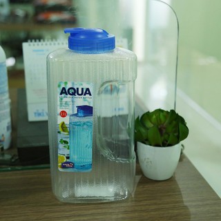 🍀 🍀 🍀Bình nước AQUA Lock&Lock màu trắng 2.1l - HAP736W