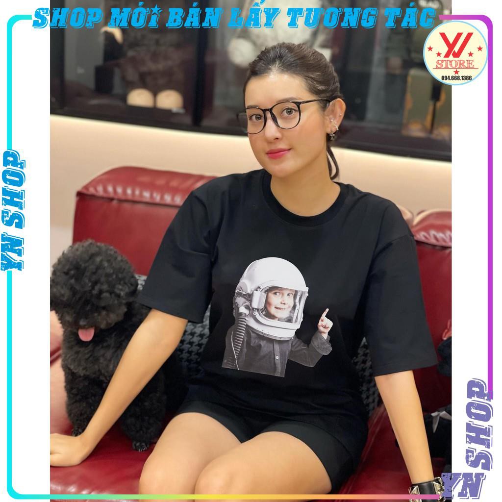 Áo thun tay lỡ ADLV Baby Astronaut , áo phông T Shirt cotton nam nữ unisex phong cách ulzzang