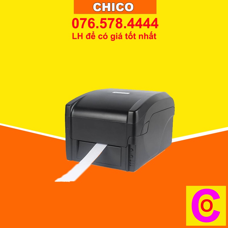 Máy in mã vạch gprinter GP 1524T-203dpi USB