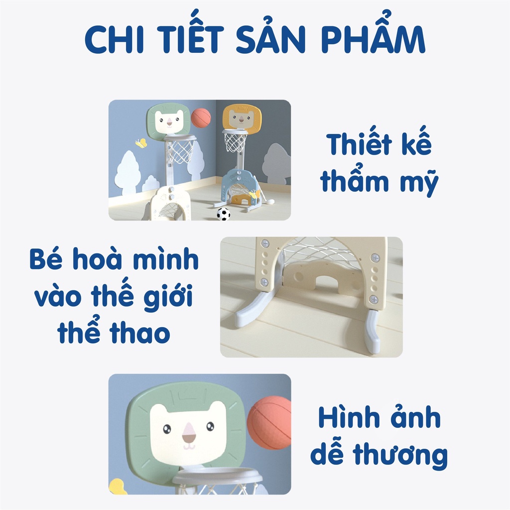 Bộ đồ chơi bóng rổ cho bé Holla