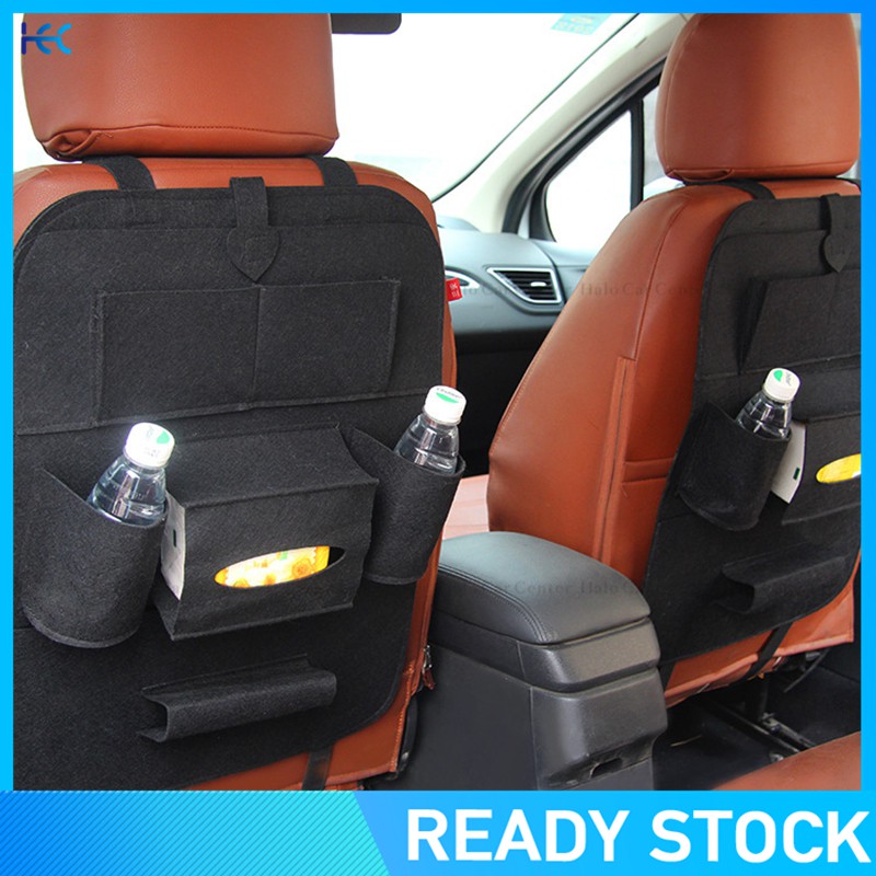 Túi đựng chai nước treo sau ghế xe hơi nhiều ngăn tiện dụng đa năng