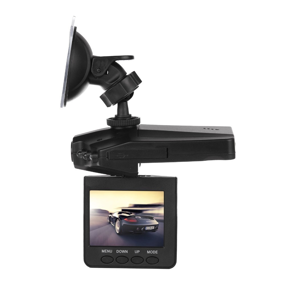 Rehoboth 2.4 inch Full HD 1080P Car DVR Camera cho xe Máy ghi hình 6 LED hồng ngoại Tầm nhìn ban đêm 360 độ Trình đăng ký tự động xoay