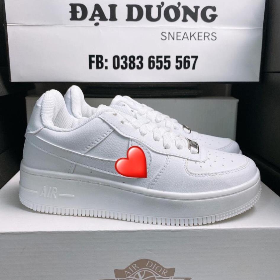 [ 6 FULL BOX ] Giày thể thao air force 1 trắng,  AF1 trắng bản chuẩn full size 36-43 hàng cấp êm chân dễ phối đồ nhất. | BigBuy360 - bigbuy360.vn
