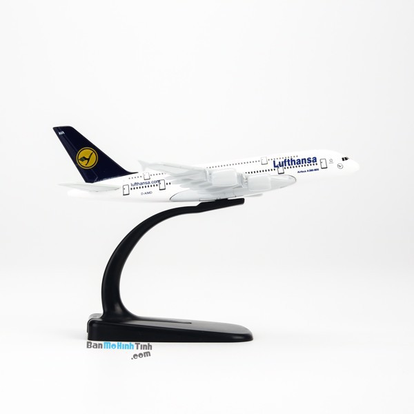 Mô hình máy bay Lufthansa Airbus A380 16cm Everfly