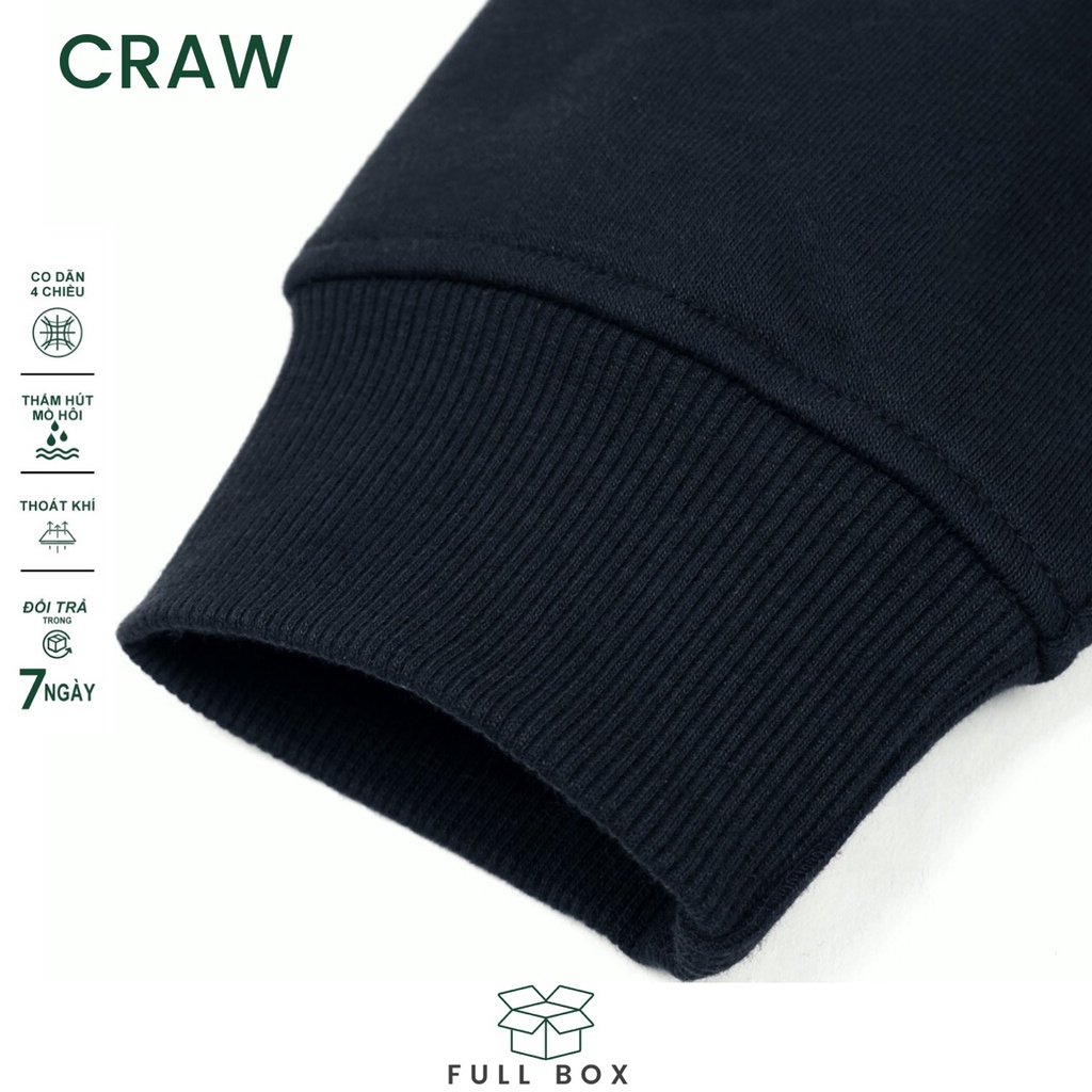 Áo khoác hoodie  MEN194 vải nỉ co dãn, dày dặn mềm mịn form rộng - Essentialll