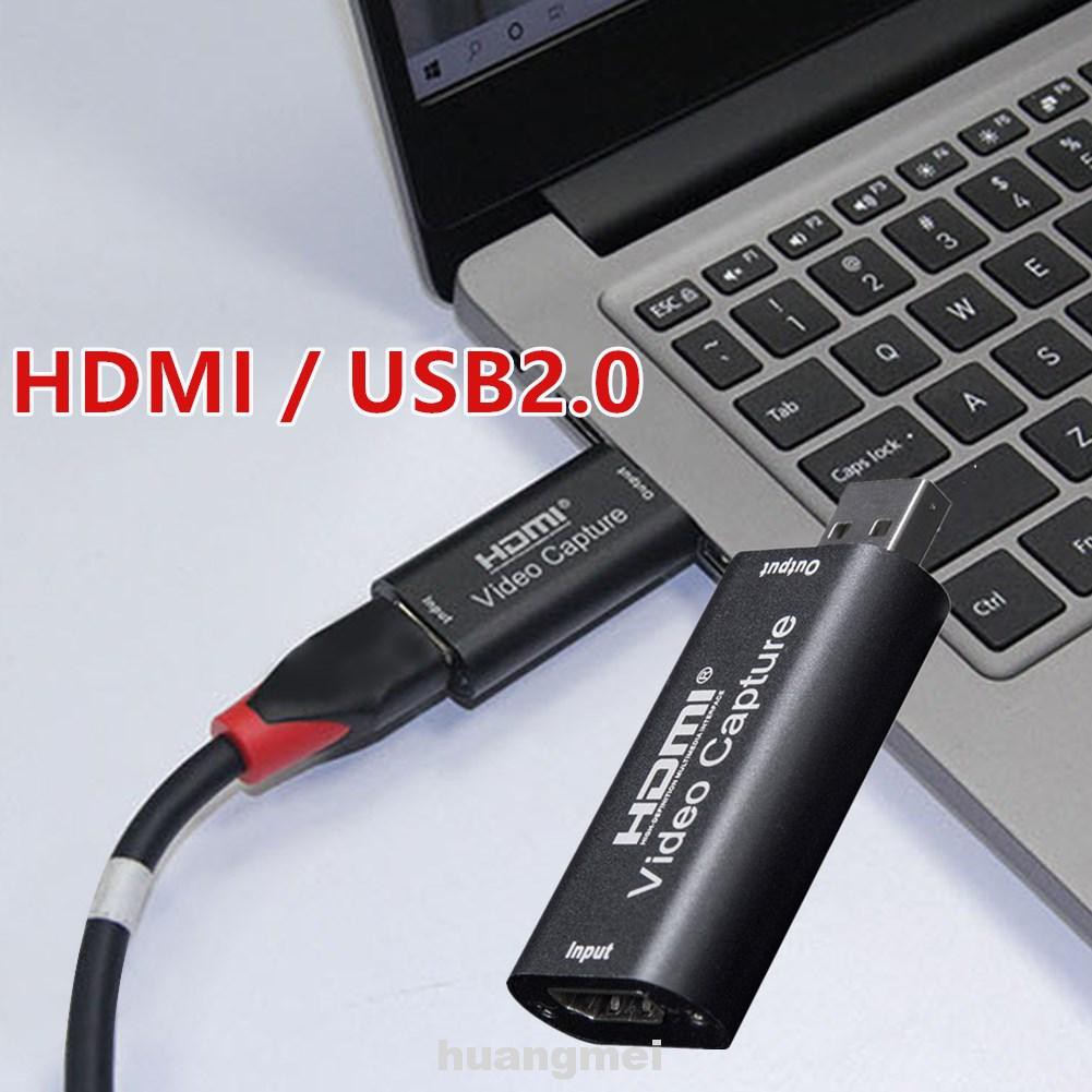 Home Adapter Office High Speed Playback Live Streaming VCR Player HDMI To USB HD Acquisition Video Capture Card