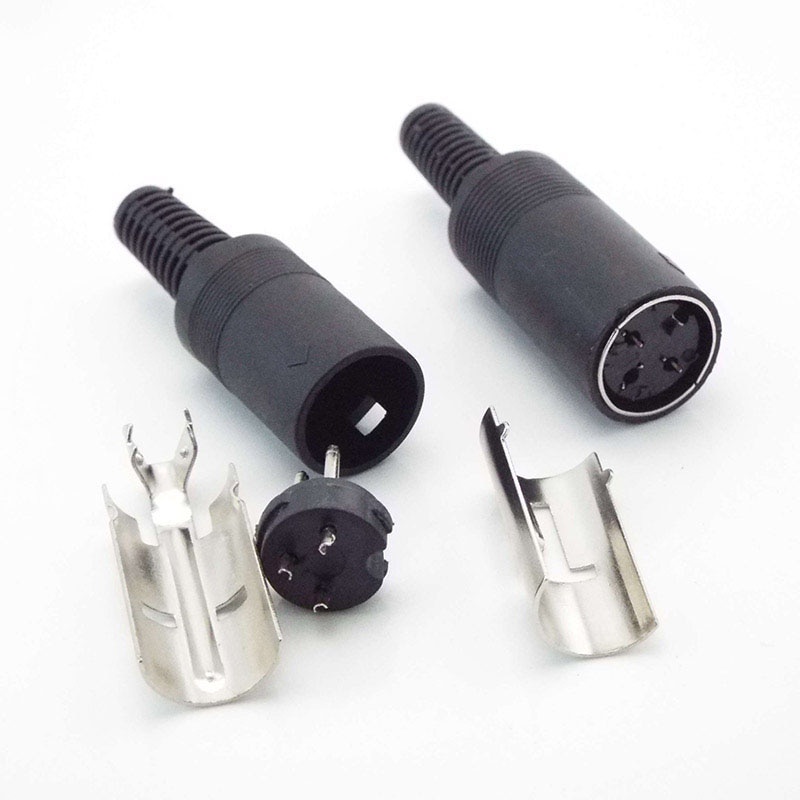 1 Đầu Nối DIN 3 4 5 6 7 8 Pin Lõi Nhựa vnk3 Chuyên Dụng