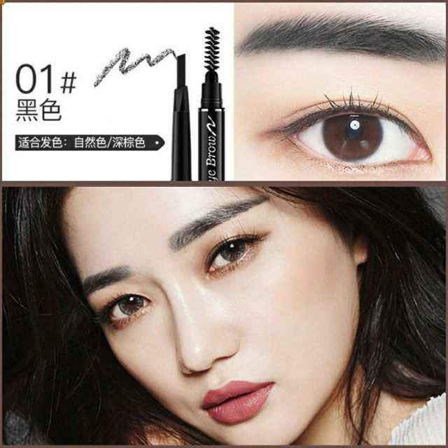 Bút kẻ lông mày Lameila Double Effect / Chì mày 2 đầu Lameila | BigBuy360 - bigbuy360.vn