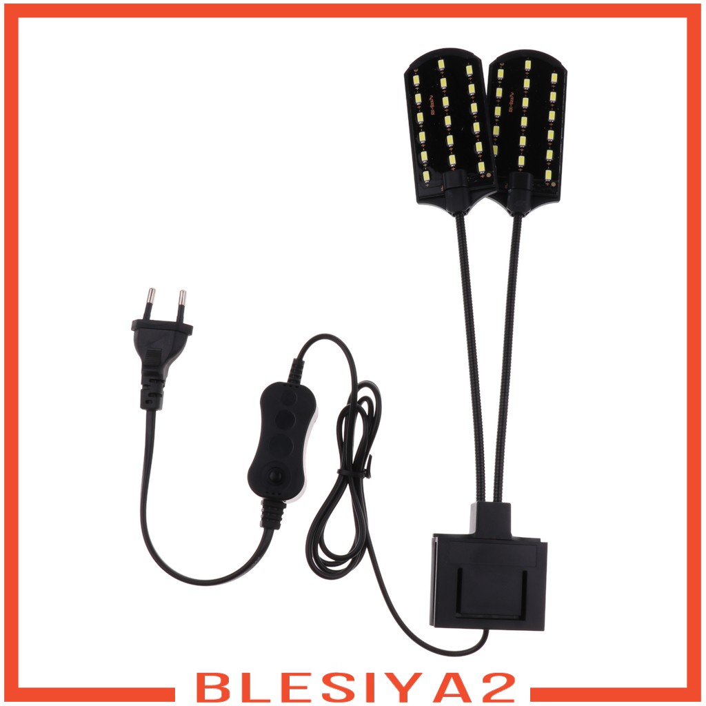 [Blsiya2] Đèn Kẹp Bể Cá X7 LED Phích Cắm EU