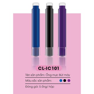 Ống mực bút máy ichi ( 5 ống)