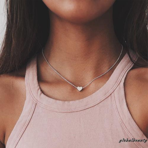 Dây Chuyền Đồng Mặt Trái Tim Lãng Mạn Cho Nữ