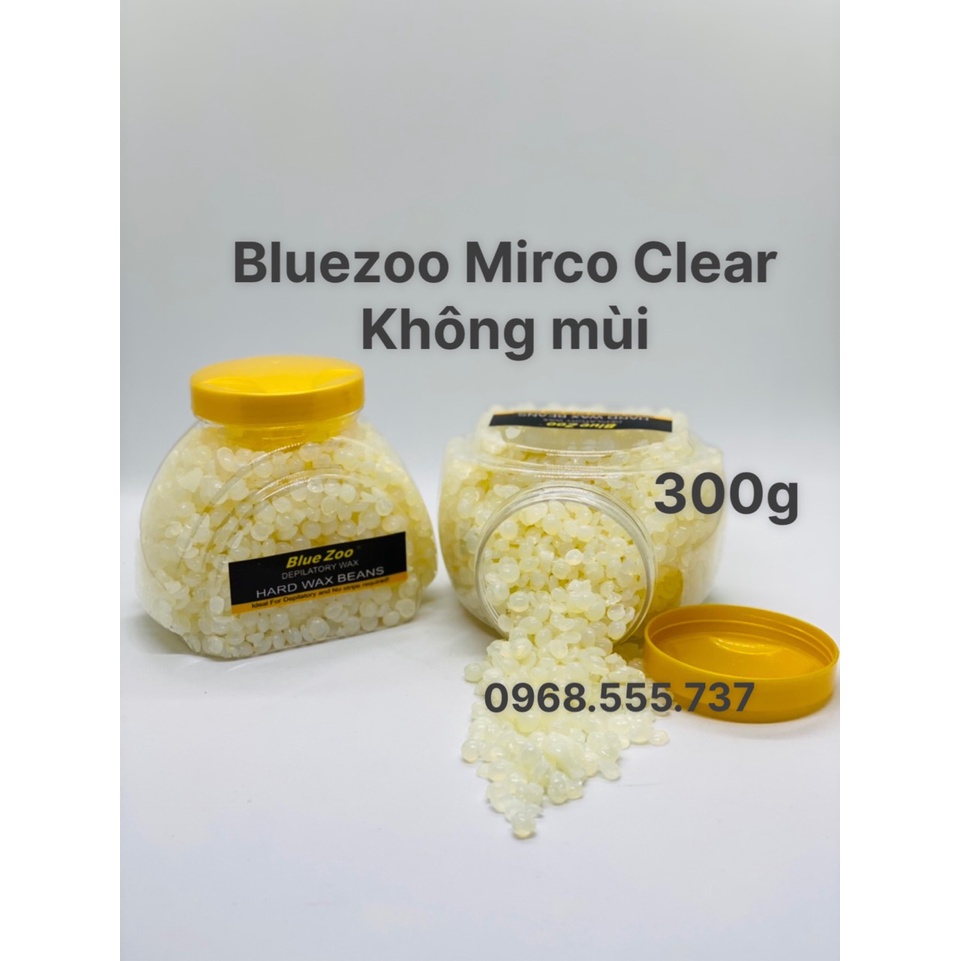 300g Sáp wax Mirco Bluezoo Premier trong suốt dành cho da nhạy cảm nhất