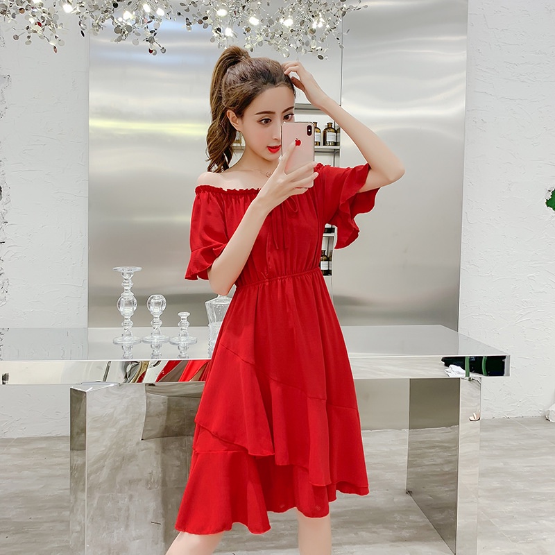 NRVP Mới Đầm Dài Phong Cách Pháp Thời Trang Cho Nữ