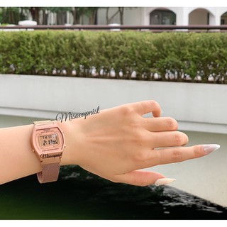 [ Hàng Auth - Ảnh Thật ] Đồng hồ điện tử Rose Gold nền nã siêu đẹp dành cho nữ