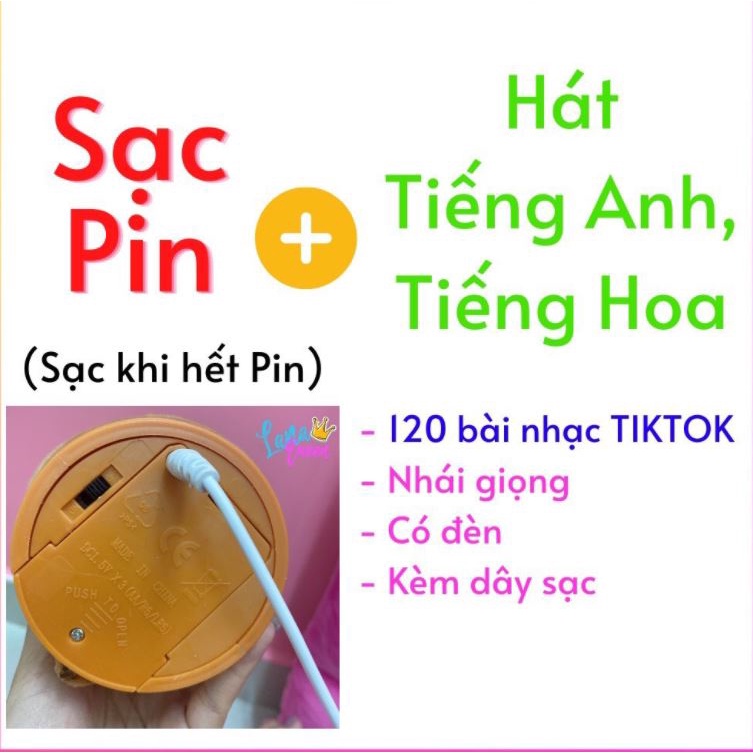 Cây Xương Rồng Nhảy Múa Phát Ra Âm Thanh Vui Nhộn Cho Bé