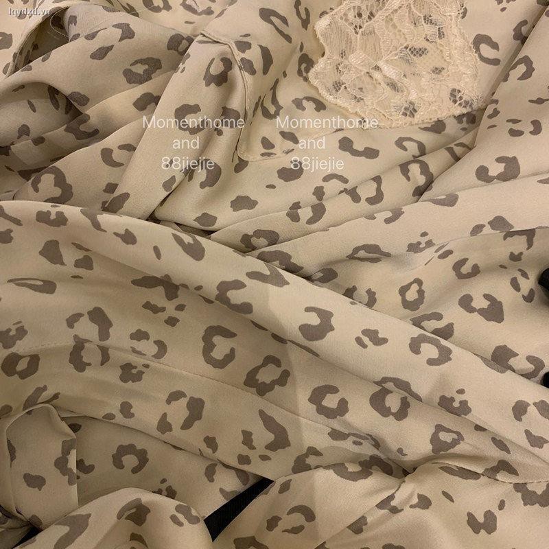 Đồ ngủ in họa tiết thời trang xuân thu 2020 dễ thương cho nữ